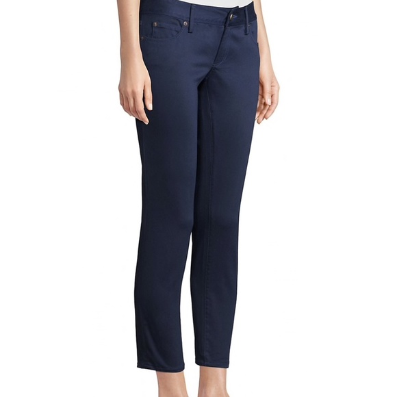 Lilly Pulitzer Worth Skinny Navy Blue Jeans - Picture 5 of 6